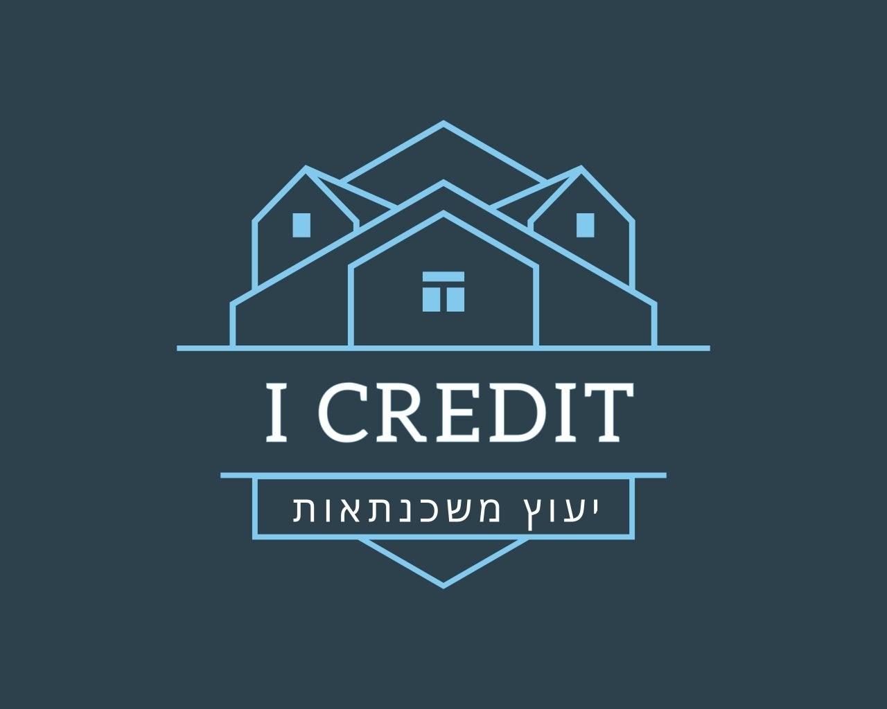 הלוגו של i credit — יעוץ משכנתאות